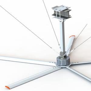 nueva tecnología pmssm hvls ventiladores de techo industriales