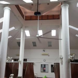 ventilador de techo gigante del uso del gimnasio de China