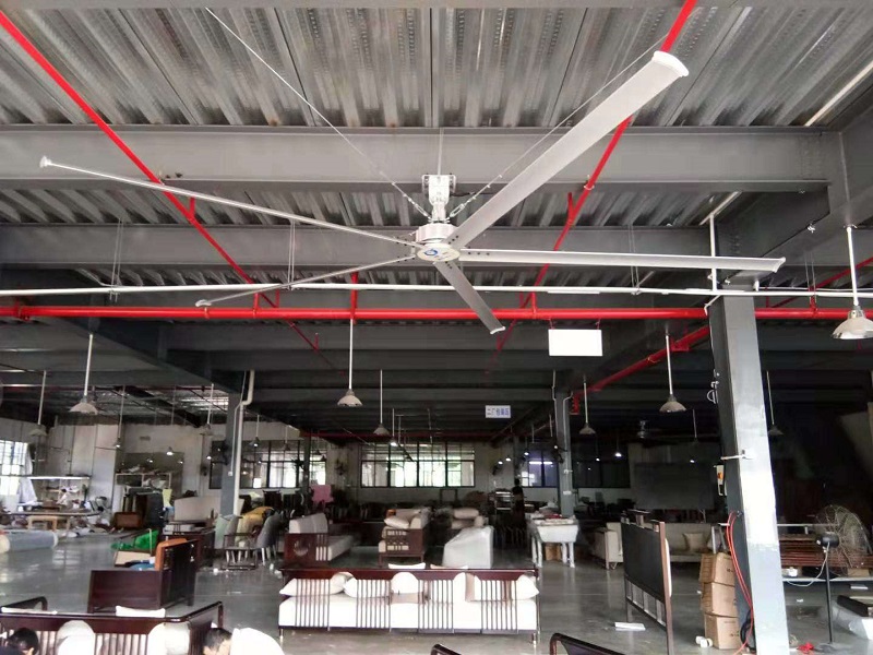 Ventiladores de techo industriales qixiang, seguridad, ventilación, ahorro de energía.